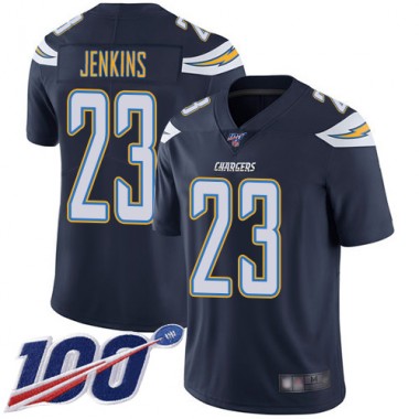 Los Angeles Chargers NFL Football Rayshawn Jenkins Navy Blue Jersey Youth Limited  #23 Home 100th Season Vapor Untouchable